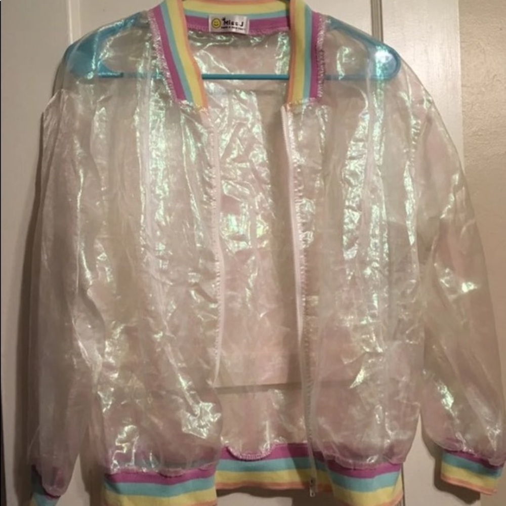 Iridescent/Holographic Jacket
